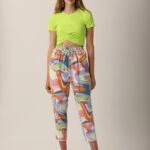 DALGALI DESEN PANT - RENKLİ COLOR-12