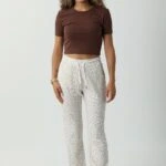 BİLEK LASTİK EŞOFMAN - BEJ