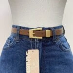 2CM AĞIR GOLD TOKA KEMER - TABA