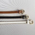 2CM GOLD TOKA DORİKALI KEMER - TABA