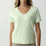 JOANNA V YAKA TİŞÖRT - AVAKADO