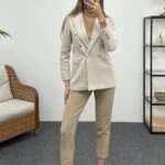 BALIKSIRTI KAŞE CEKET - TAŞ