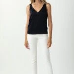 POEAM DÜZ MOM JEAN - BEYAZ