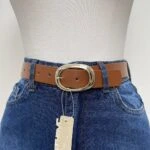 4CM YUMURTA MODEL GOLD TOKA KEMER - TARÇIN