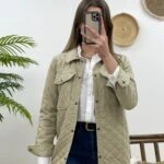 CEPLİ KAPİTONE CEKET - ÇAĞLA YEŞİLİ