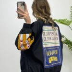 SIRT BASKI BOMBER MONT - SİYAH