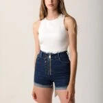 KALIN FERMUARLI ŞORT - LACİVERT