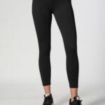 AGRAFLI ÇELİK TAYT - SİYAH