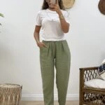 AKSESUAR DETAY PAMUK TİŞÖRT - BEYAZ