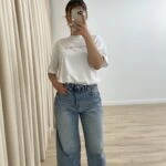 BAGGY MODEL İÇ DİZ VE BİLEK DİKİŞ JEAN - MAVİ