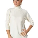 BALIKÇI YAKA TRUVAKAR KOL VİSKON KAZAK - EKRU