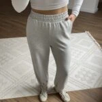 BEL BİLEK LASTİK CEPLİ MODAL EŞOFMAN - GRİ