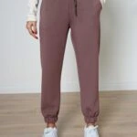 BEL BİLEK LASTİKLİ CEPLİ MODAL EŞOFMAN - KAKAO