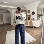 BEL LASTİK FİTİLLİ KADİFE CEPLİ PANTOLON - LACİVERT