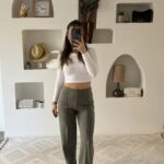 BEL LASTİK ÖN DİKİŞ BOL PAÇA MODAL EŞOFMAN - HAKİ