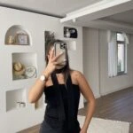 BEL VEREV BAĞLAMA AKSESUAR VİSKON ATLET - SİYAH