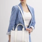 BENETTON NANO EL ÇANTASI - BEYAZ