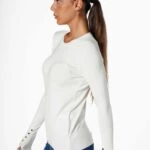 BİSİKLET YAKA KOL DÜĞMELİ TRİKO - EKRU