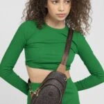 VÜCUT ÇANTASI - KAHVE-TABA