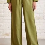 BOL KESİM PANTOLON - HAKİ