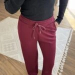 BOL PAÇA CEPLİ MODAL EŞOFMAN - BORDO