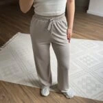 BORU PAÇA CEPLİ PİKE İNCE MODAL EŞOFMAN - TAŞ