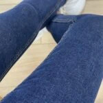 BÜYÜK BEDEN TOPSHOP JEAN - KOYU MAVİ