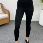 ÇİMALI PATLI ÇELİK TAYT - SİYAH