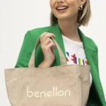 COTTON EL ÇANTASI - KUM