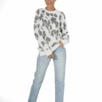 DESENLİ BASİC PAMUK SWEAT - EKRU HAKİ