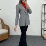 DİEGONEL 6 DÜĞME CEKET - GRİ