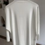 DİK YAKA DÜŞÜK OMUZ VİSKON LİKRA SALAŞ BLUZ - EKRU