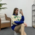 DİK YAKA FERMUARLI CALIFORNİA  SWEAT - BEJ