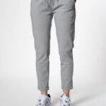 DUBLE PAÇA BELİ LASTİKLİ VİSKON EŞOFMAN - GRİ