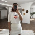 ETEK GÖRÜNÜM PAMUK ŞORT - EKRU