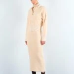 FERMUARLI HIRKA ETEK VİSKON TRİKO TAKIM - VANİLYA