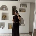 GENİŞ BEL SELANİK ÖRGÜ MİDİ PAMUK ETEK - KAHVE