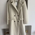 GENİŞ KALIP DÖRT DÜĞME UZUN KAŞE KABAN - TAŞ