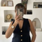 GOLD DÜĞME VİSKON TRİKO YELEK - LACİVERT