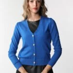 GOLD DÜĞMELİ HIRKA - SAKS