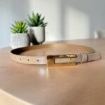 GOLD PİMLİ TOKA 2CM KEMER - VİZON