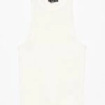 HALTER YAKA PAMUK LİRALI ATLET - EKRU