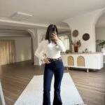 İSPANYOL LİKRALI JEAN - LACİVERT