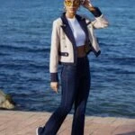 İSPANYOL LİKRALI JEAN - LACİVERT