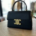 İTHAL KARE CC METAL TOKA ÇANTA - SİYAH