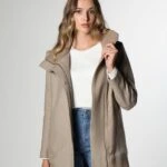 İTHAL TRİKO LASTİK DETAY KABAN - BEJ