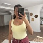 KALIN ASKI POLİAMİD ATLET - SARI