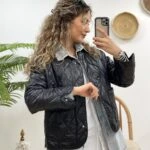 KAPİTONE JEAN DETAY MONT - SİYAH