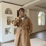 KAPÜŞONU ÇIKARILABİLİR SIRT KAPAKLI VİSKON TRENÇ - A.CAMEL