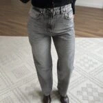 KAR YIKAMA YENİ MOM JEAN - ANTRASİT